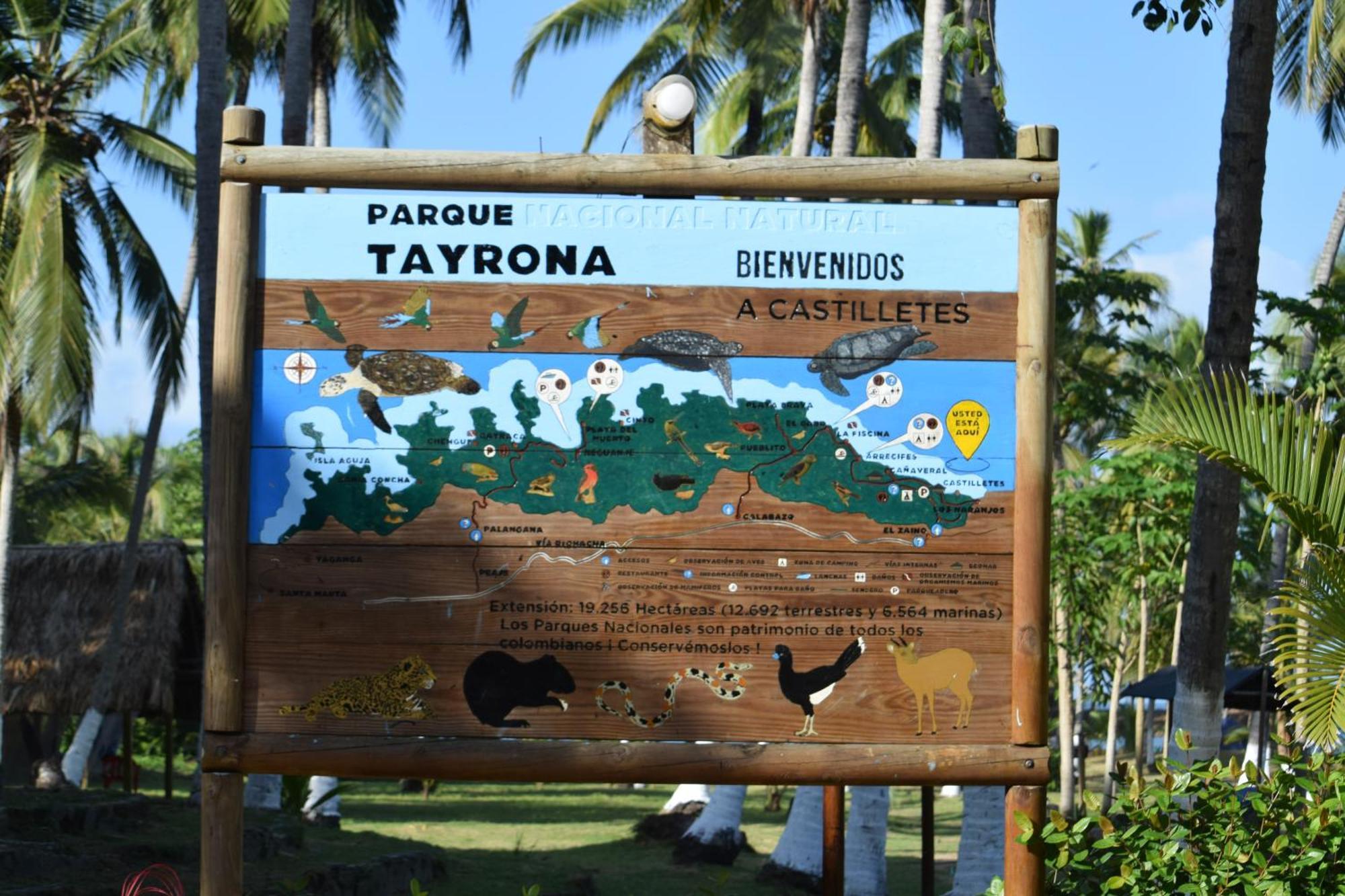 Casa De Campo Castillete Dentro Del Parque Tayrona El Zaino Exterior photo